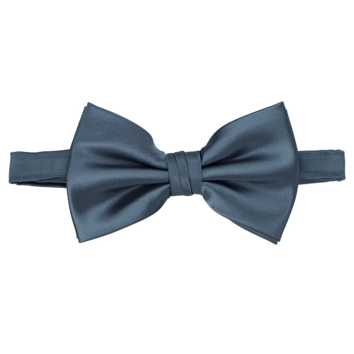 Dusty Blue Premium Bow Tie | Shop At TieMart – TieMart, Inc.