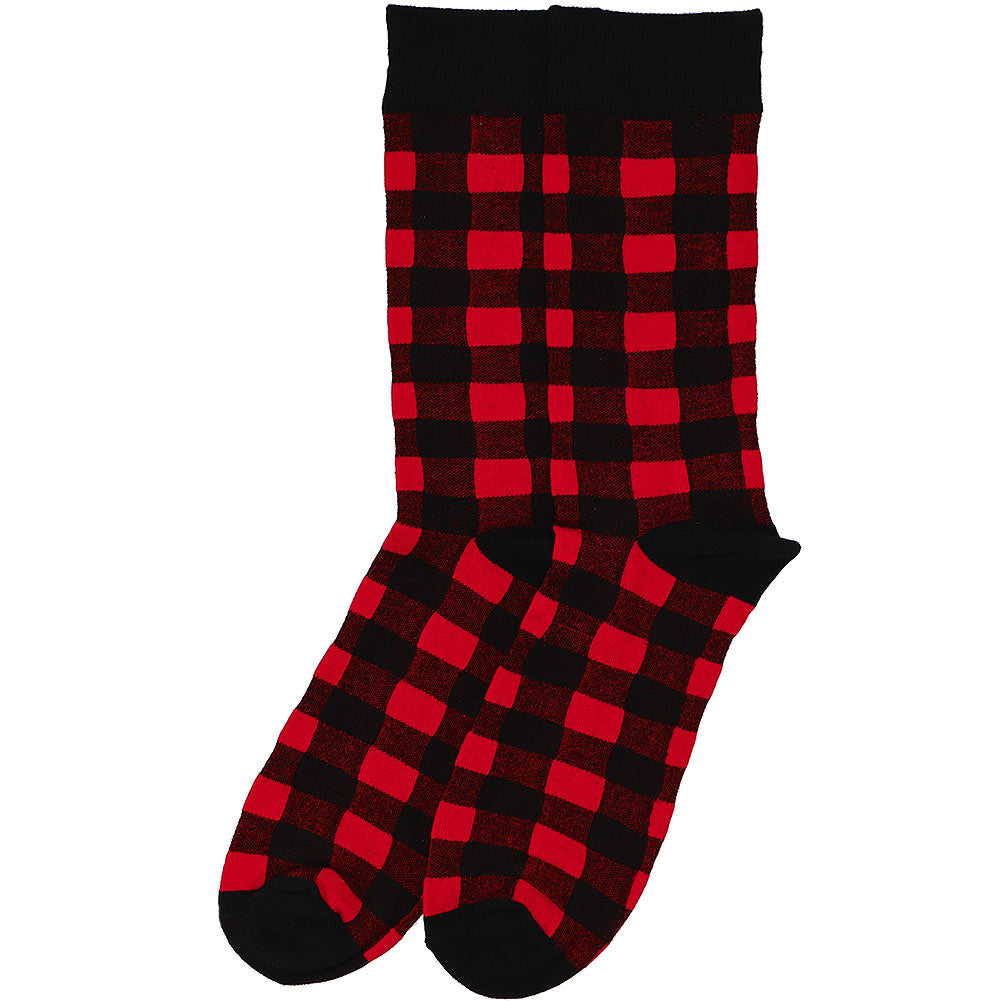 Buffalo plaid boot on sale socks