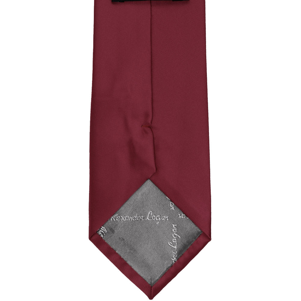 Burgundy Weave Necktie