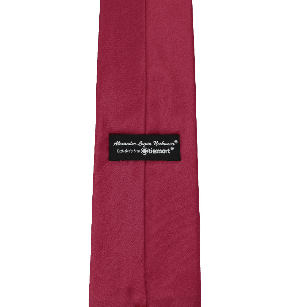 Men's Patterned Tie, Garnet spot Colour: Garnet spot