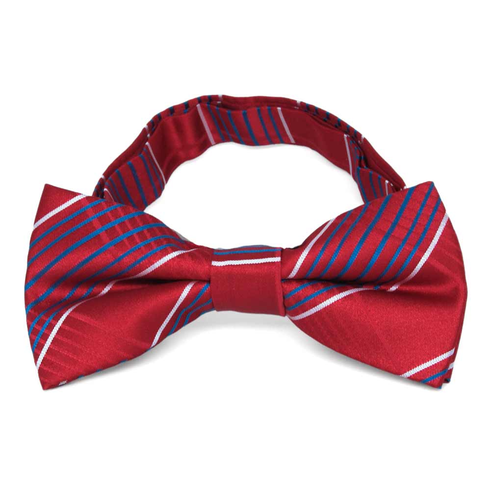 Dark Red Plaid Bow Tie Shop At Tiemart Tiemart Inc 5864