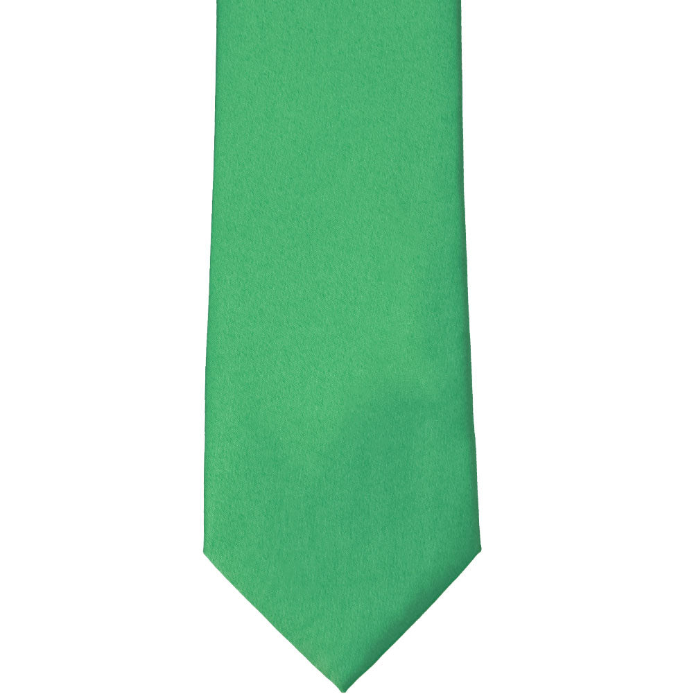 Kelly Green Solid Color Necktie  Shop at TieMart – TieMart, Inc.