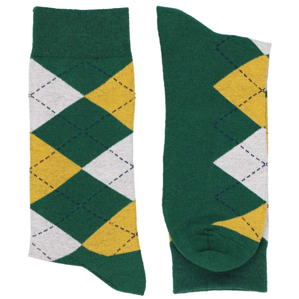 Men's Hunter Green Socks  Shop at TieMart – TieMart, Inc.