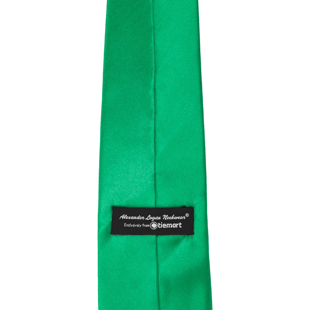 Kelly Green Solid Color Necktie  Shop at TieMart – TieMart, Inc.