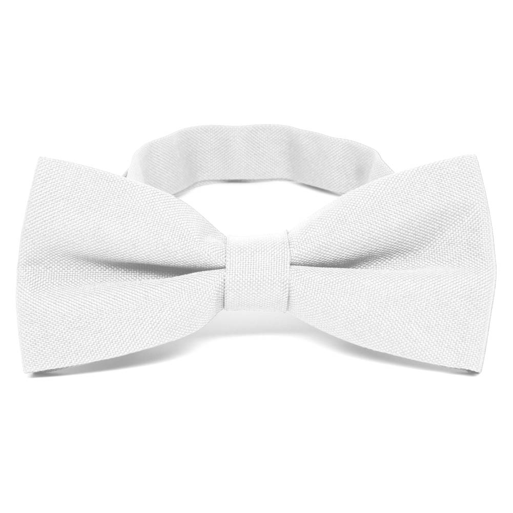 White Matte Bow Ties Shop At Tiemart Tiemart Inc 1664