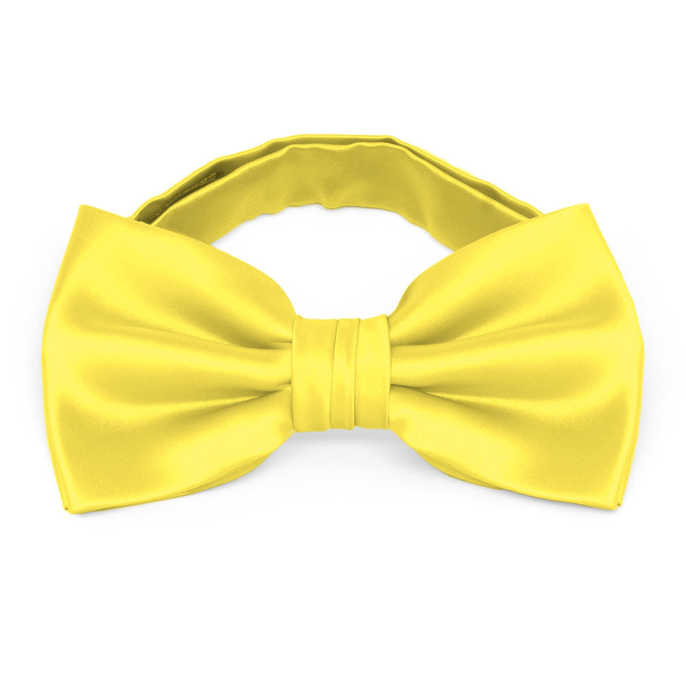 Yellow Premium Bow Tie Shop At Tiemart Tiemart Inc 1417