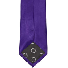 Load image into Gallery viewer, Amethyst Purple Solid Color Clip-On Tie