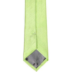 Boys' Lime Green Solid Color Necktie