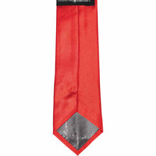 Load image into Gallery viewer, Boys&#39; Poppy Red Solid Color Necktie