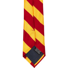 Load image into Gallery viewer, Boys&#39; Red and Golden Yellow Striped Tie
