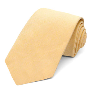 Dandelion yellow narrow tie