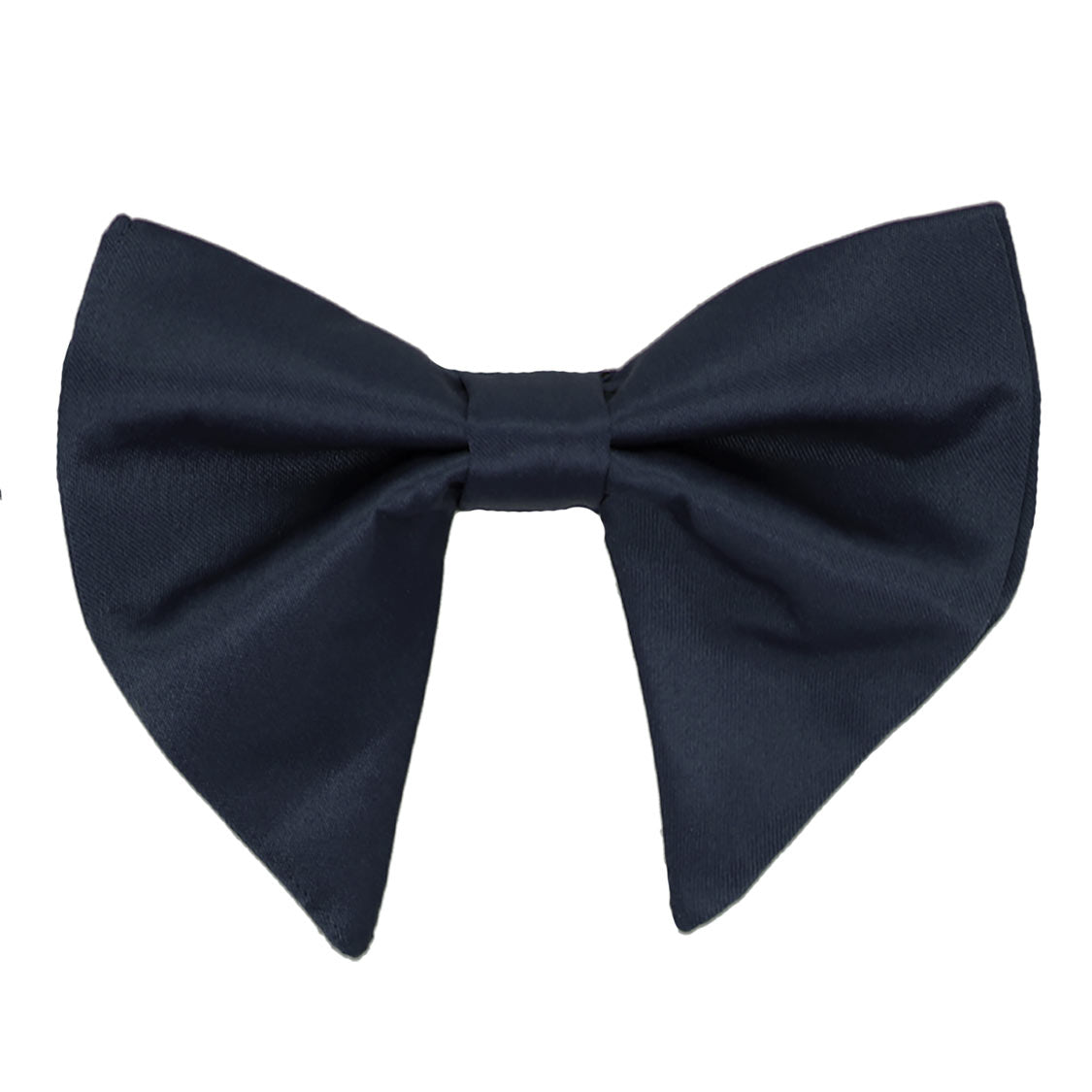 Dark Navy Blue Oversized Teardrop Bow Tie Shop at TieMart