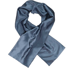 Load image into Gallery viewer, Dusty blue solid scarf