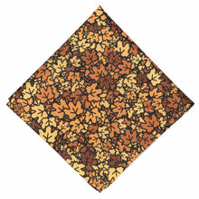 Load image into Gallery viewer, Fall leaf pattern pocket square