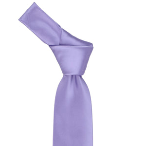 Knot on a freesia necktie