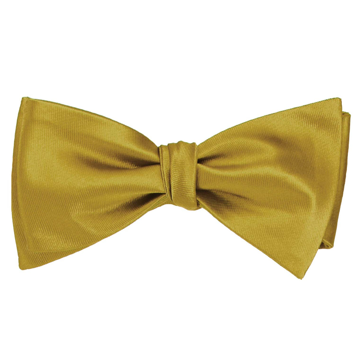 Gold Self Tie Bow Ties Shop At Tiemart Tiemart Inc 8983