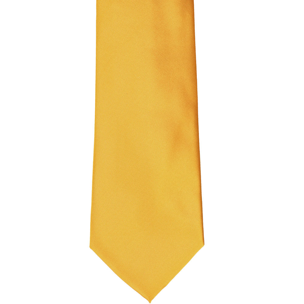 Golden Yellow Solid Color Clip-On Tie | Shop at TieMart – TieMart, Inc.