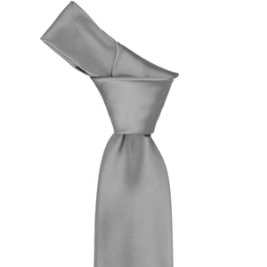 Gray tie knot