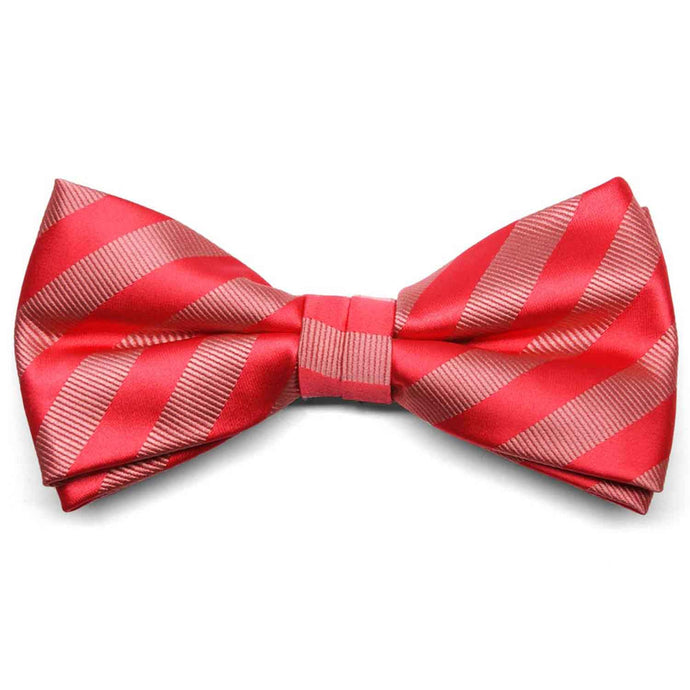 Guava Formal Striped Bow Tie