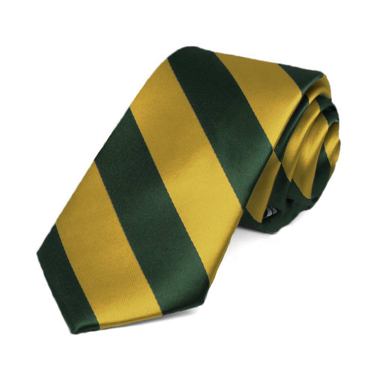 hunter-green-and-gold-striped-slim-tie-2-5-width-shop-at-tiemart