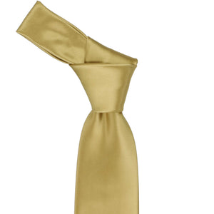 Light gold tie knot