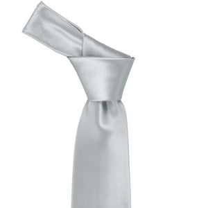 Light silver tie knot