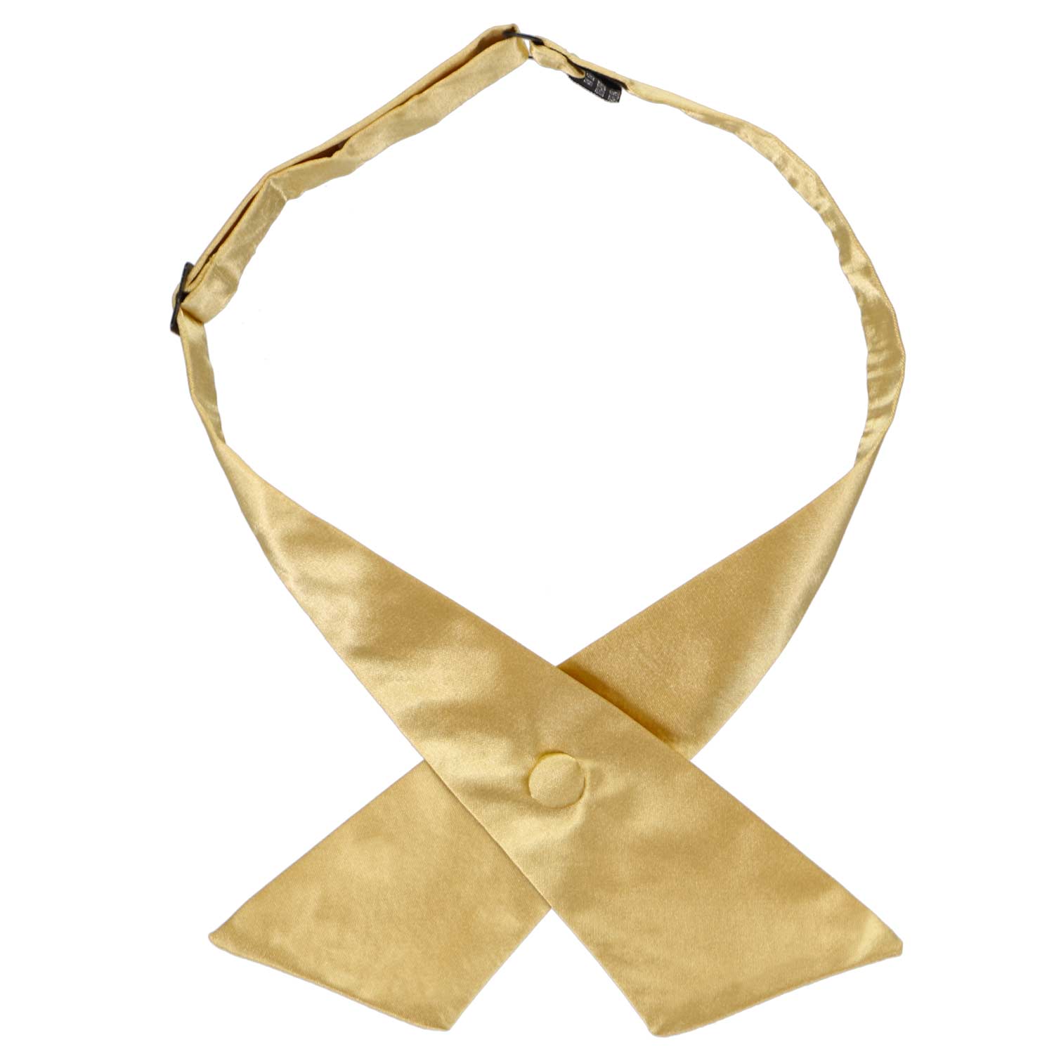 TieMart Gold Shiny Metallic Bow Tie