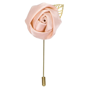 Petal Pink Flower Lapel Pin