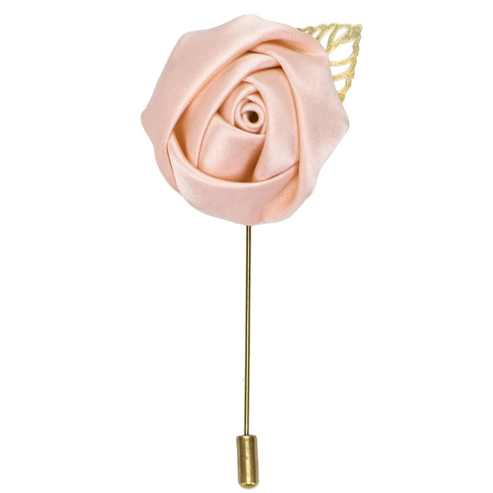 Petal Pink Flower Lapel Pin