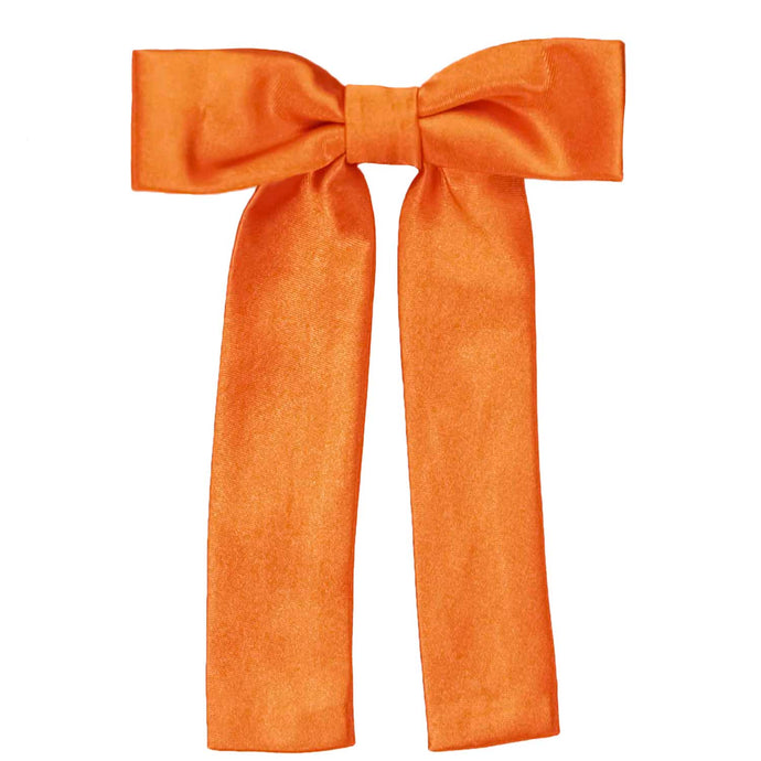 Pumpkin orange kentucky colonel tie