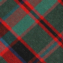 Load image into Gallery viewer, Red and green Christmas plaid fabric