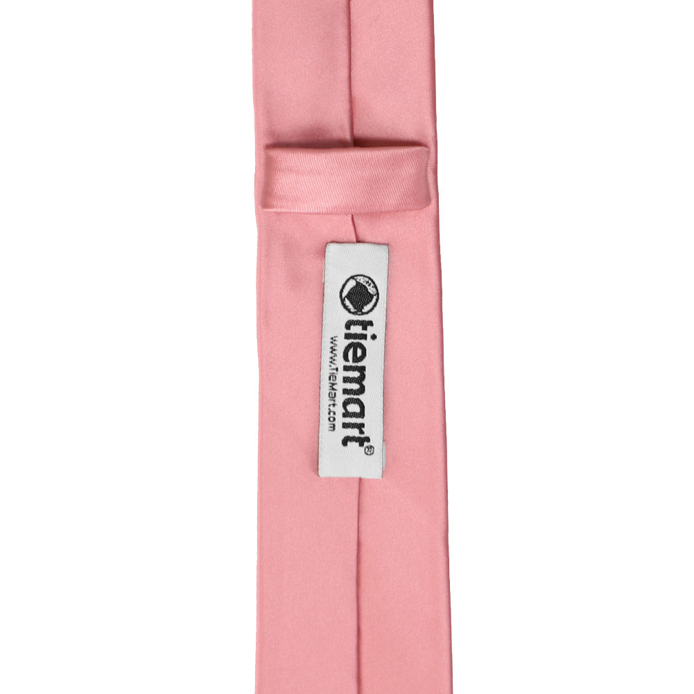 Rose Petal Pink Premium Skinny Necktie, 2