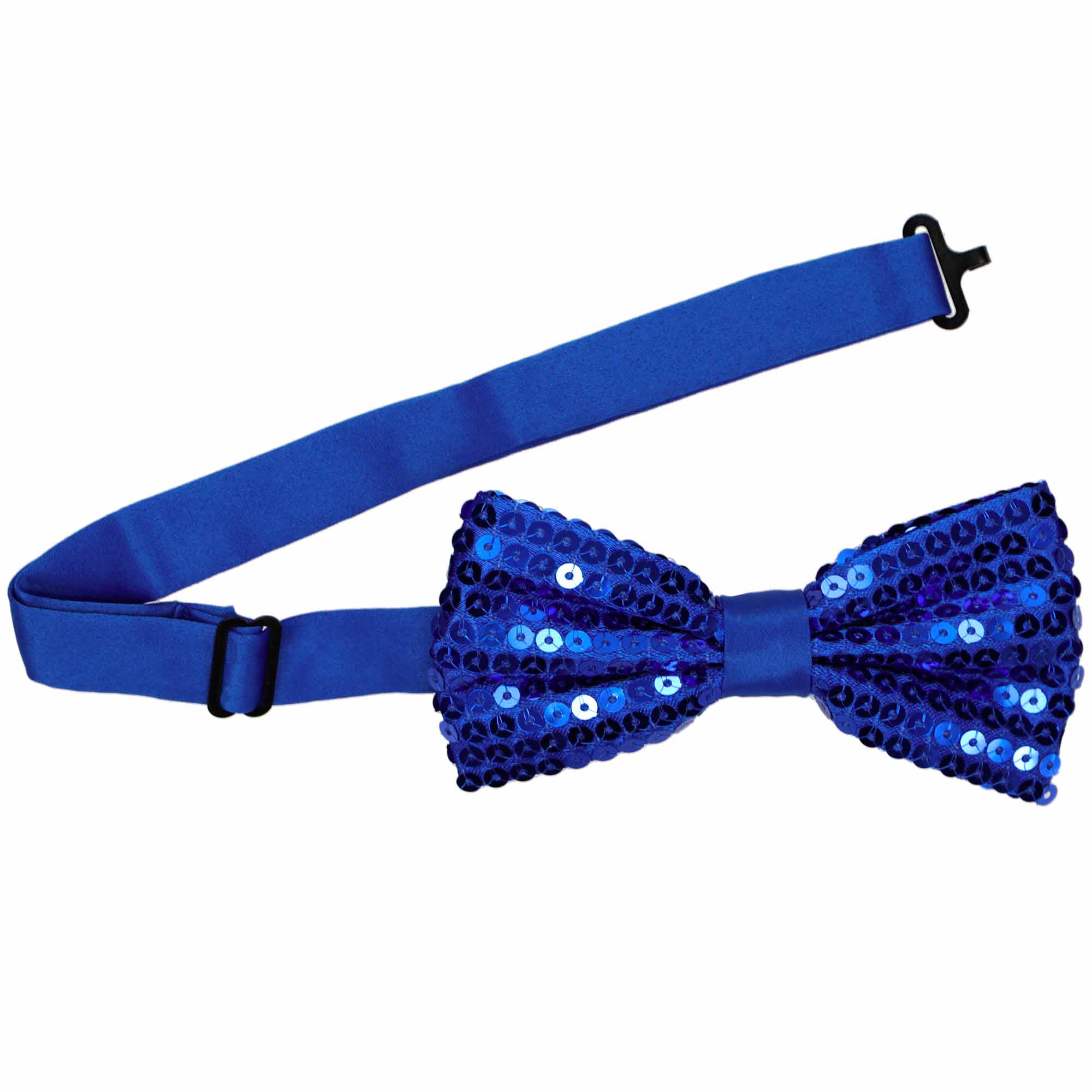 Royal Blue Sequin Bow Tie  Shop at TieMart – TieMart, Inc.