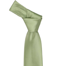 Load image into Gallery viewer, Knot on a sage necktie