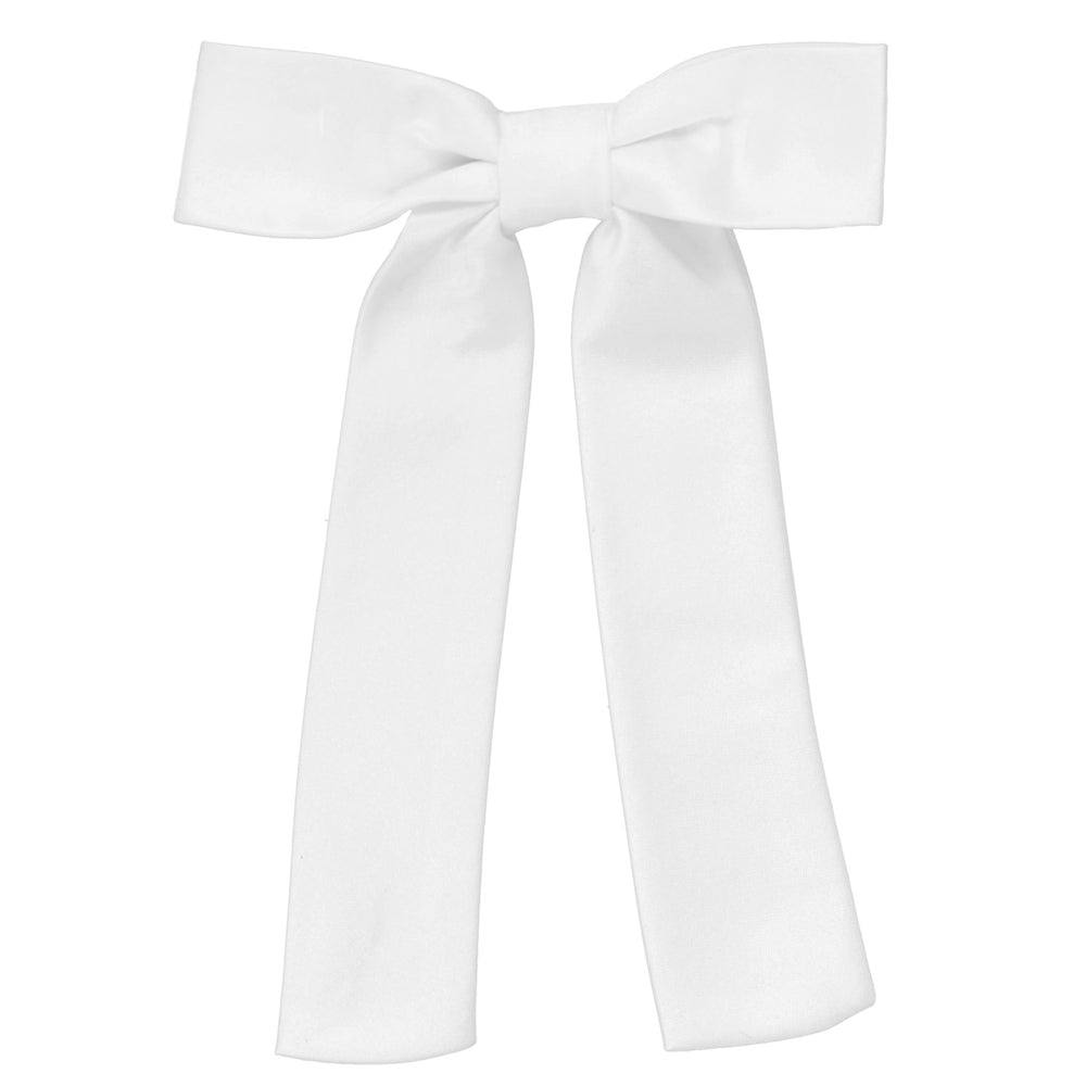 White kentucky colonel tie