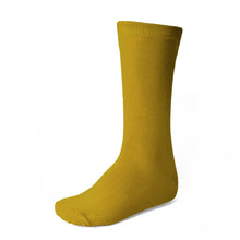 Load image into Gallery viewer, A women&#39;s gold sock