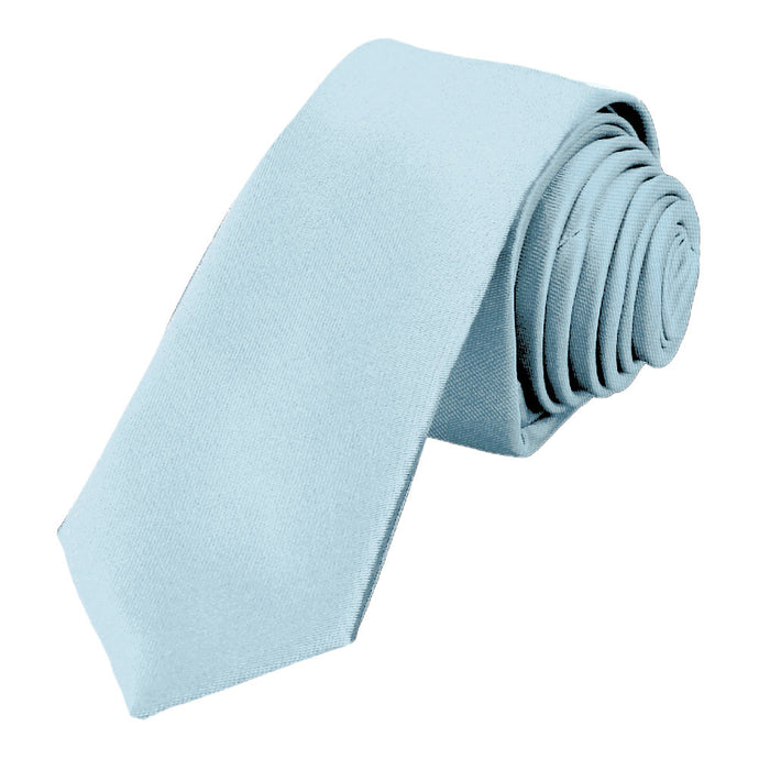 Arctic Blue Skinny Necktie, 2