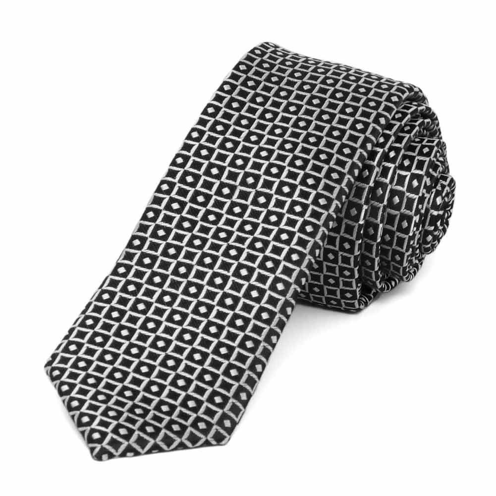 Hip to be Square Skinny Necktie | Shop at TieMart – TieMart, Inc.