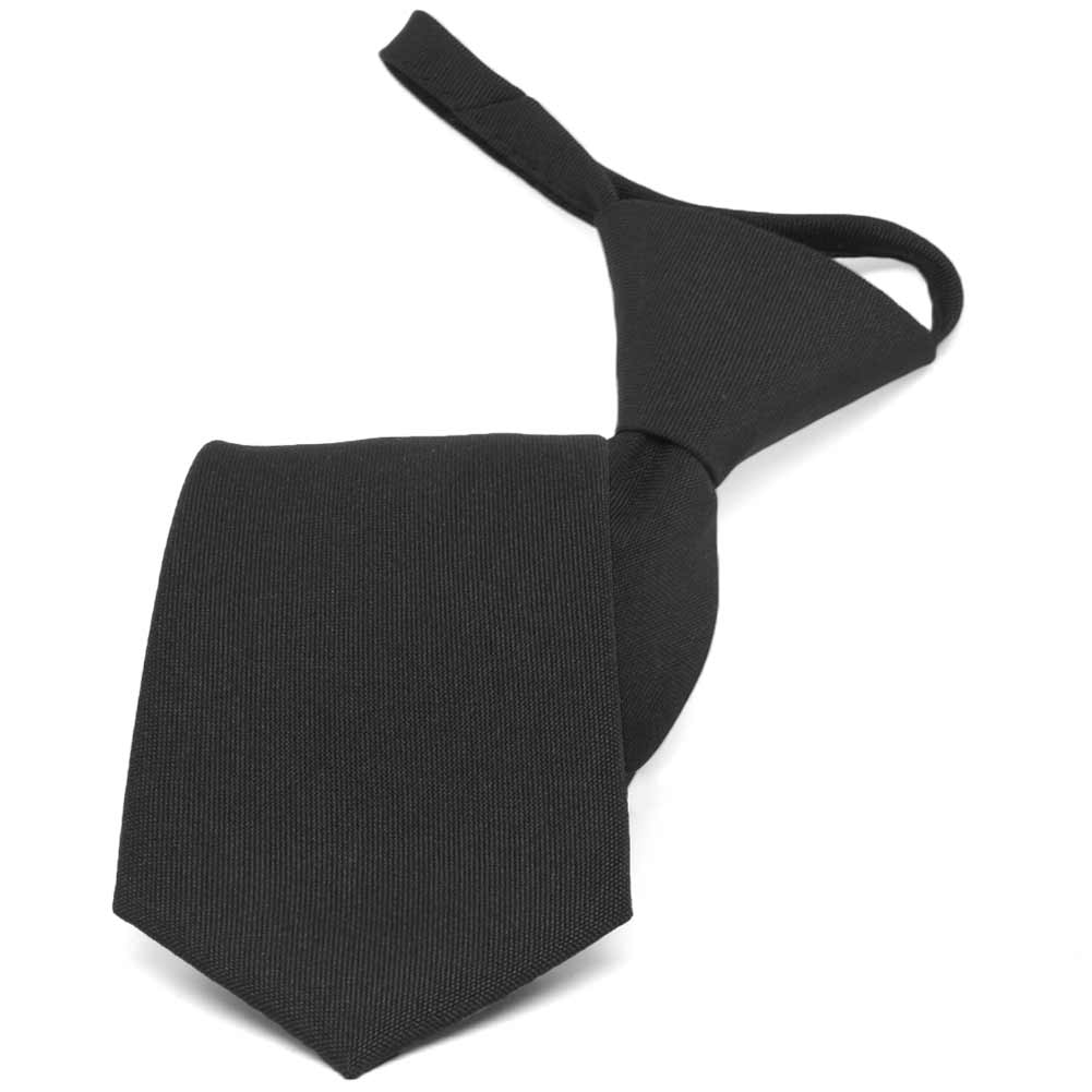 Black Zipper Uniform Ties | Shop at TieMart – TieMart, Inc.
