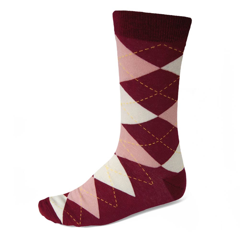 Men's Blush Pink Socks  Shop at TieMart – TieMart, Inc.