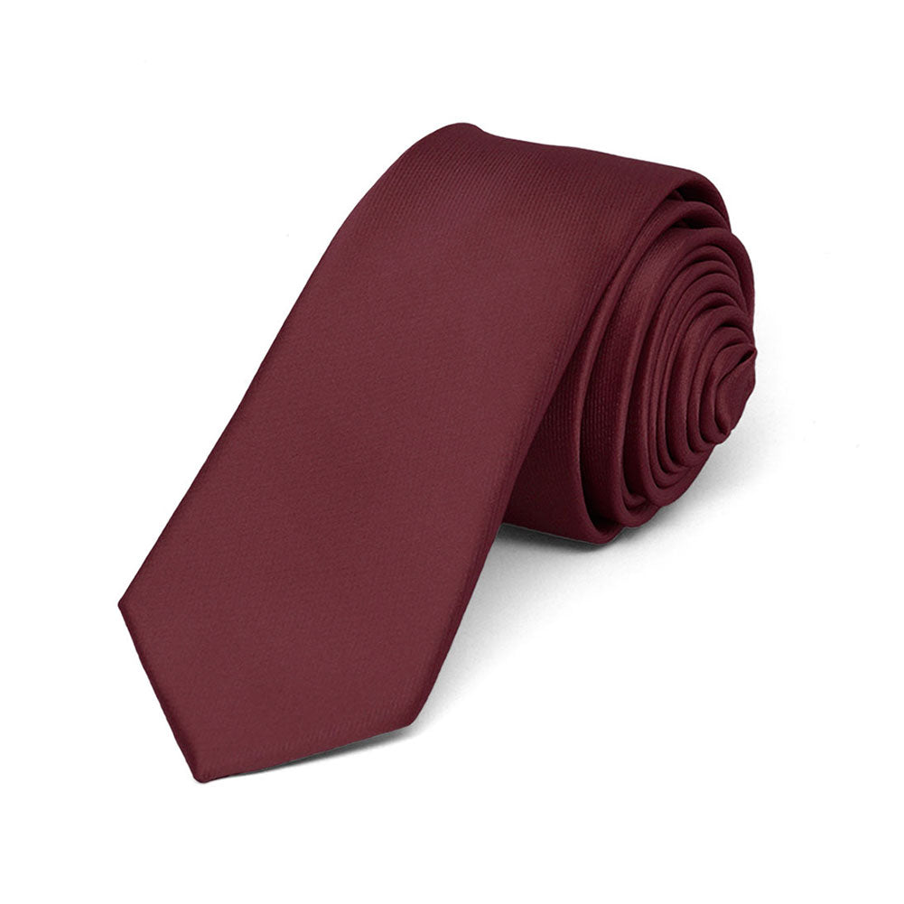 Dark Maroon Tie