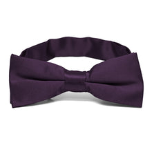 Load image into Gallery viewer, Boys&#39; Eggplant Purple Bow Tie