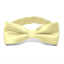 Load image into Gallery viewer, Boys&#39; Light Yellow Bow Tie