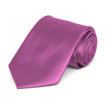 Load image into Gallery viewer, Boys&#39; Orchid Solid Color Necktie