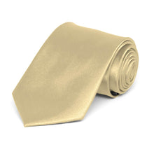 Load image into Gallery viewer, Boys&#39; Sparkling Champagne Solid Color Necktie