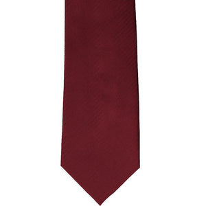 Claret Herringbone Extra Long Silk Tie | Shop at TieMart – TieMart, Inc.