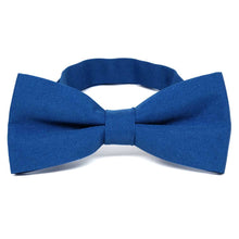 Load image into Gallery viewer, Cobalt Blue Matte Finish Bow Tie