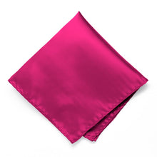 Load image into Gallery viewer, Fuchsia Premium Pocket Square