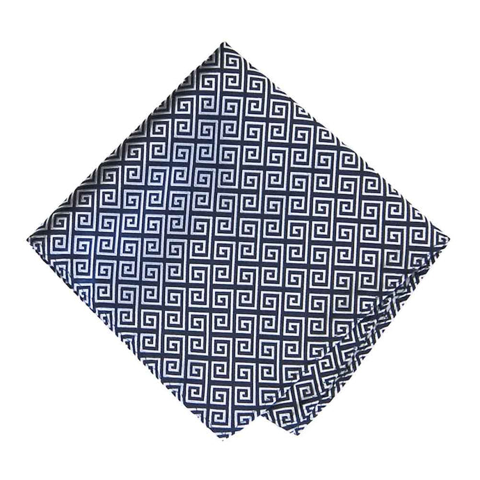 Greek Key Pocket Square