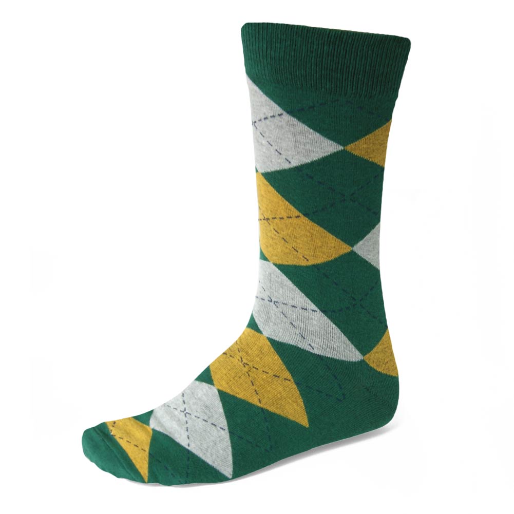 Men's Hunter Green Socks  Shop at TieMart – TieMart, Inc.